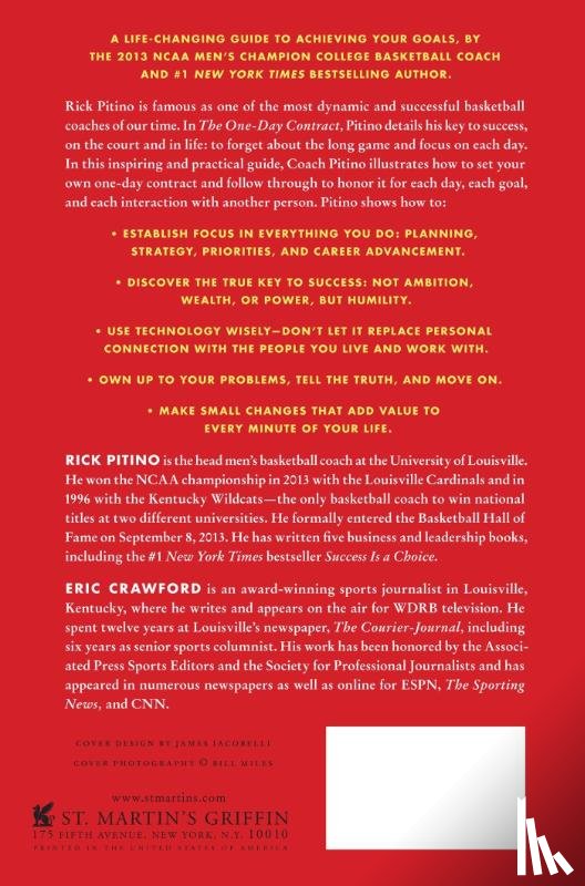 Pitino, Rick, Crawford, Eric - The One-Day Contract