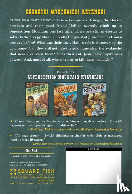 Broach, Elise - Revenge of Superstition Mountain