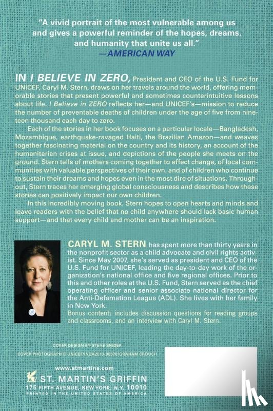 Stern, Caryl M - I Believe in ZERO