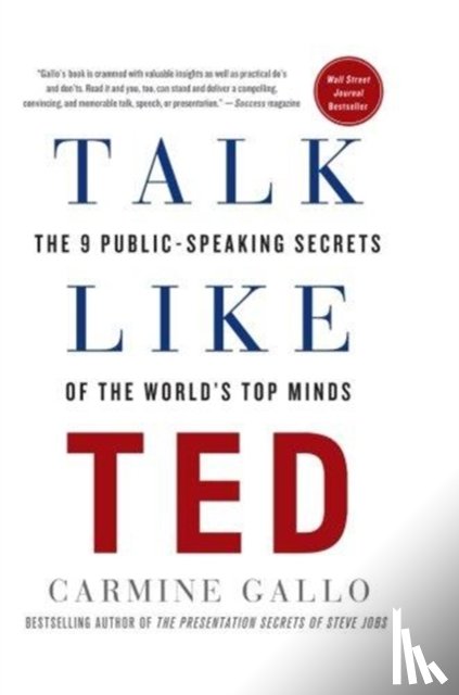 Gallo, Carmine - Talk Like Ted