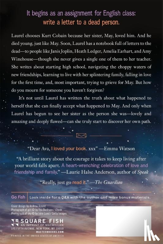 Dellaira, Ava - Love Letters to the Dead