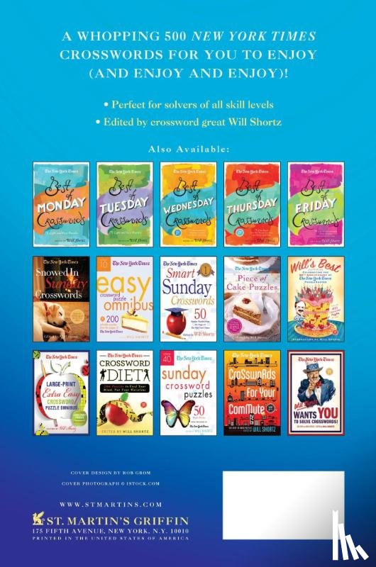 Shortz, Will - New York Times Will Shortz Presents The Crossword Bible