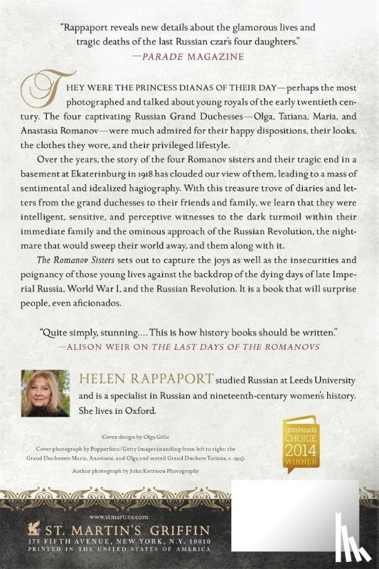 Rappaport, Helen - The Romanov Sisters
