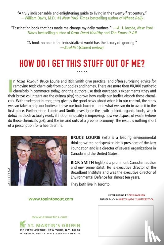 Lourie, Bruce - Toxin Toxout