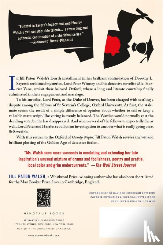 Walsh, Jill Paton - Late Scholar