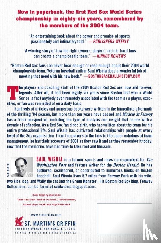 Wisnia, Saul - MIRACLE AT FENWAY