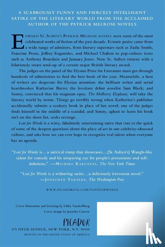 St. Aubyn, Edward - Lost for Words