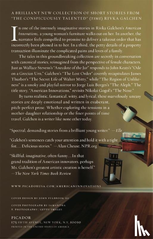 Galchen, Rivka - AMERICAN INNOVATIONS