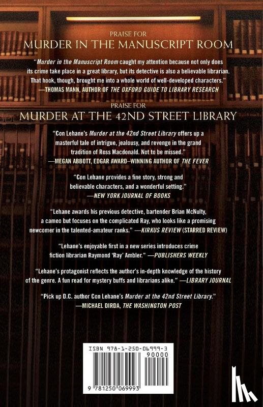 Lehane, Con - Murder in the Manuscript Room