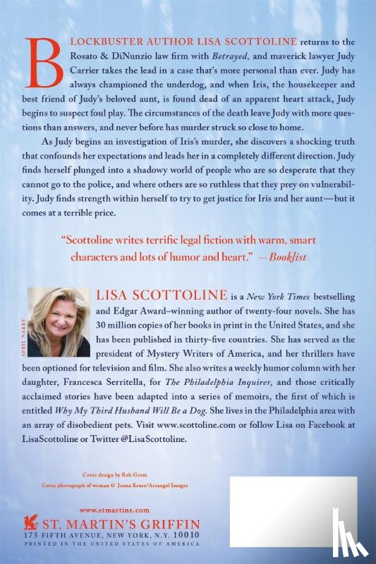 Scottoline, Lisa - Betrayed