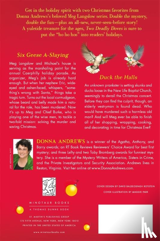 Andrews, Director of Therapy Research Donna - Two Deadly Doves