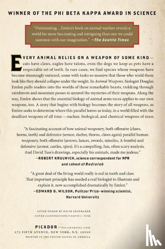 Emlen, Douglas J. - Animal Weapons