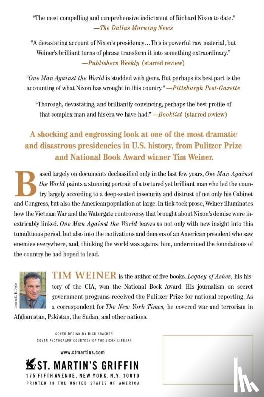 Weiner, Tim - One Man Against the World