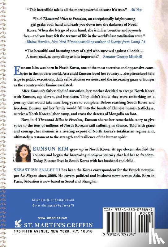 Kim, Eunsun, Falletti, Sebastien - A Thousand Miles to Freedom