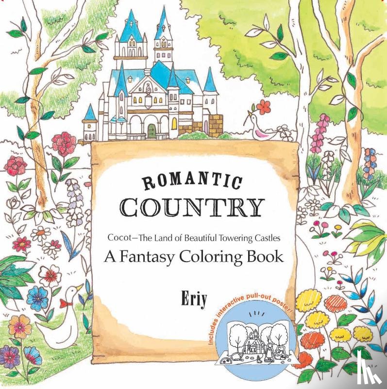 Eriy - Romantic Country: A Fantasy Coloring Book