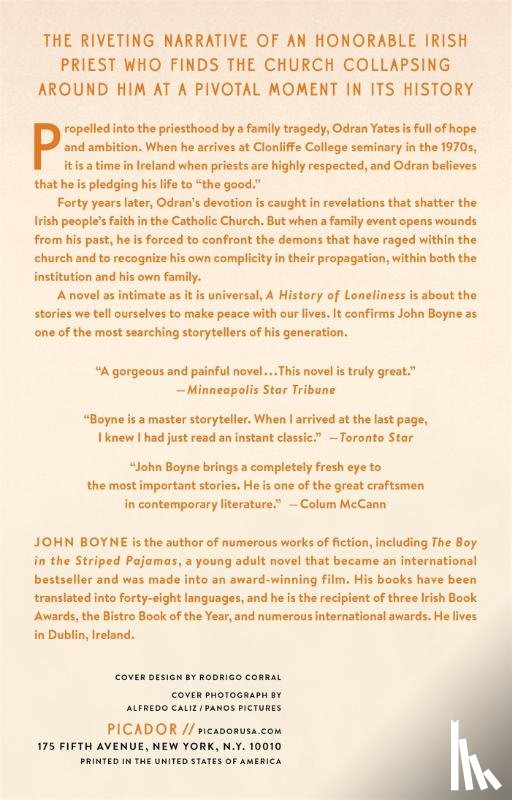 Boyne, John - A History of Loneliness