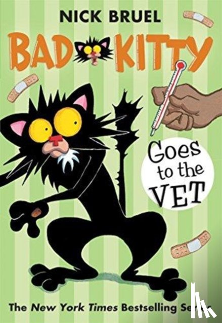 Bruel, Nick - Bad Kitty Goes to the Vet (paperback black-and-white edition)