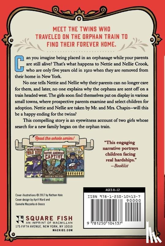 Abbott, E. F. - Nettie and Nellie Crook: Orphan Train Sisters