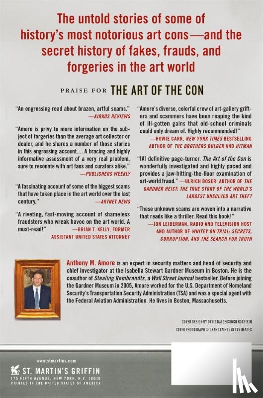 Amore, Anthony M. - The Art of the Con