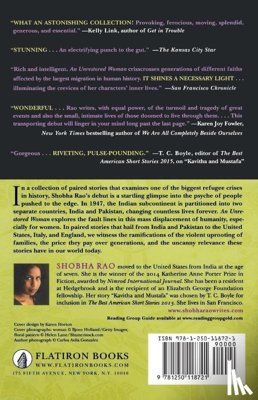 Rao, Shobha - An Unrestored Woman