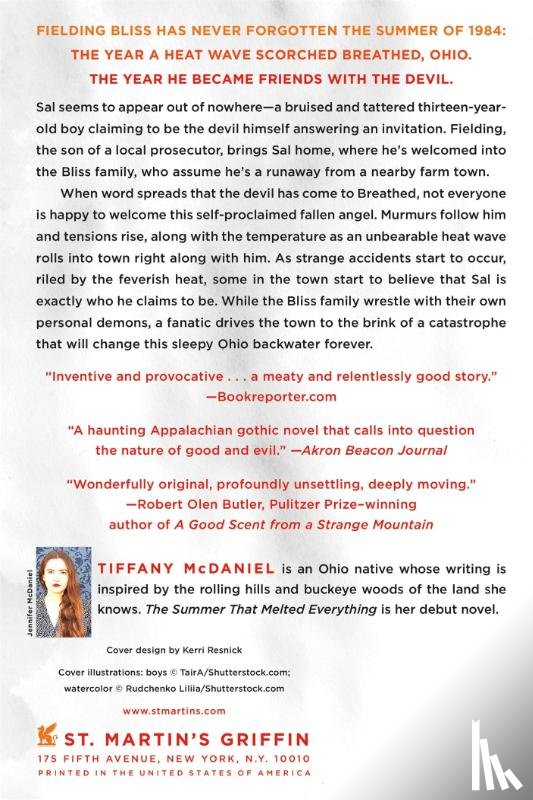 Mcdaniel, Tiffany - Summer That Melted Everything