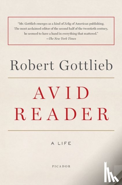 Gottlieb, Robert - Avid Reader