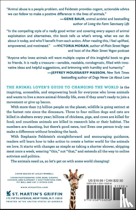 Feldstein, Stephanie - The Animal Lover's Guide to Changing the World