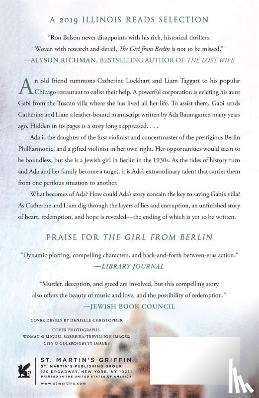 Balson, Ronald H. - The Girl from Berlin