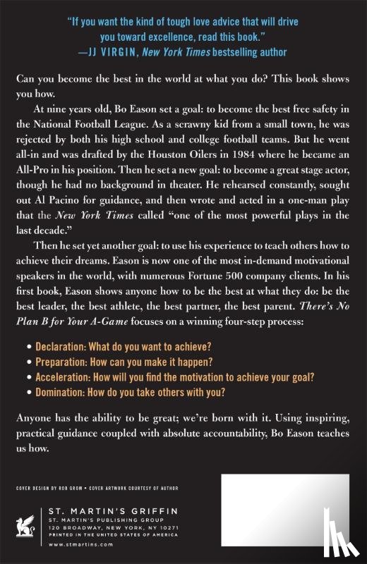 Eason, Bo, Bo, Eason - There's No Plan B for Your A-Game