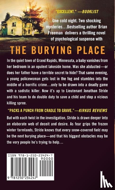 Freeman, Brian - The Burying Place