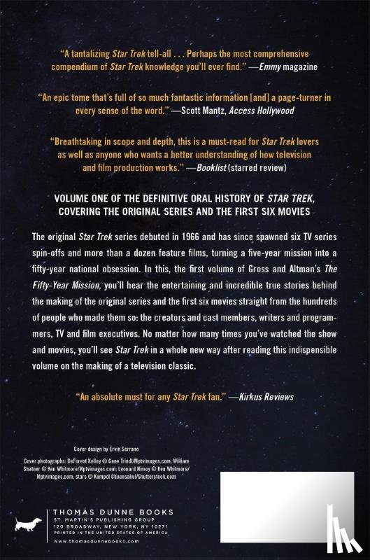 Gross, Edward, Altman, Mark A. - The Fifty-Year Mission: The Complete, Uncensored, Unauthorized Oral History of Star Trek: The First 25 Years