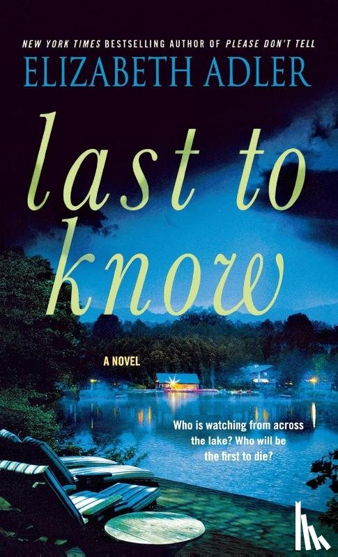 Adler, Elizabeth - Last to Know
