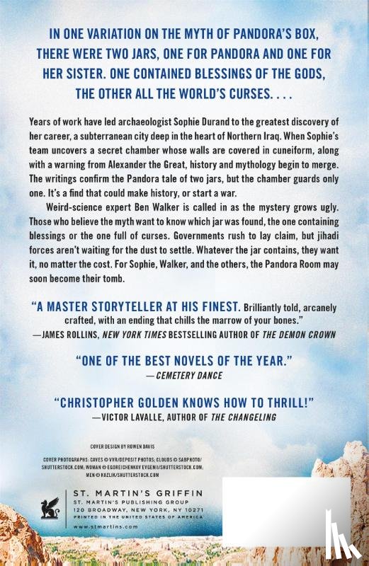 Golden, Christopher - The Pandora Room