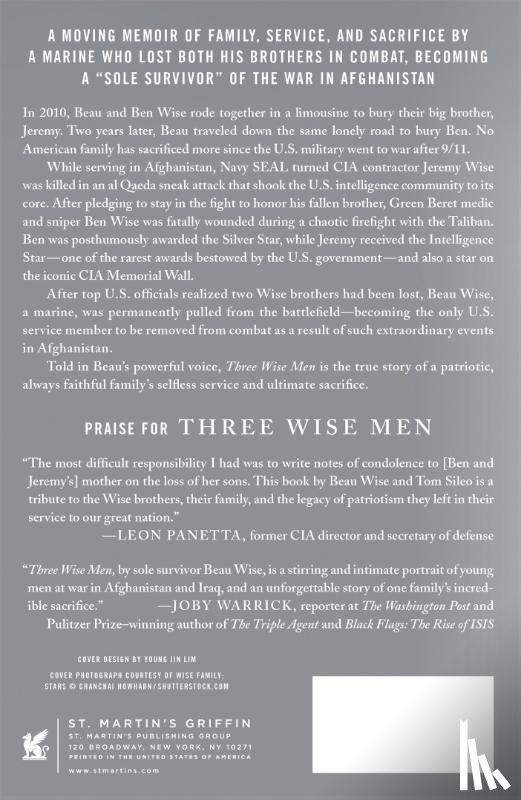 Wise, Beau, Sileo, Tom - Three Wise Men