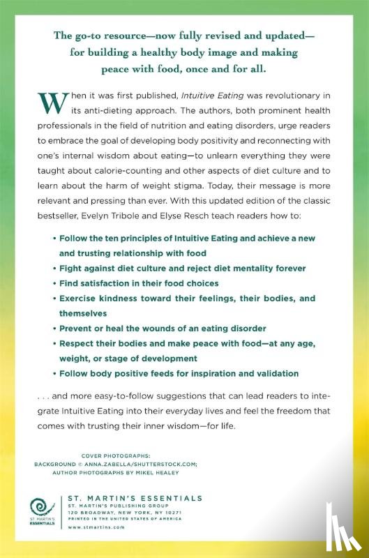 Tribole, Evelyn, Resch, Elyse - Intuitive Eating, 4th Edition