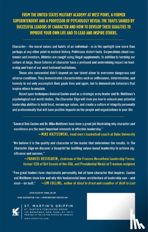 Robert L. Caslen, Jr., Matthews, Michael D. - The Character Edge