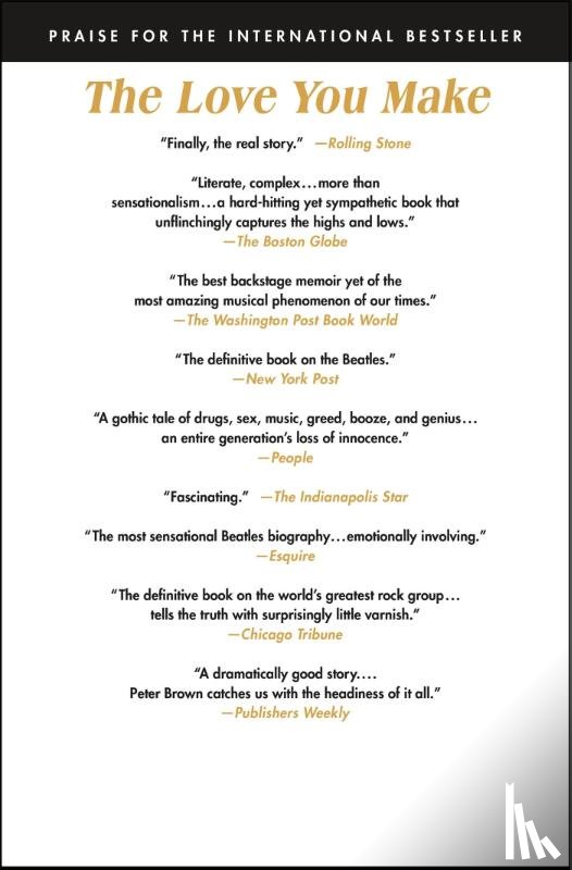 Brown, Peter, Gaines, Steven - All You Need Is Love: The Beatles in Their Own Words