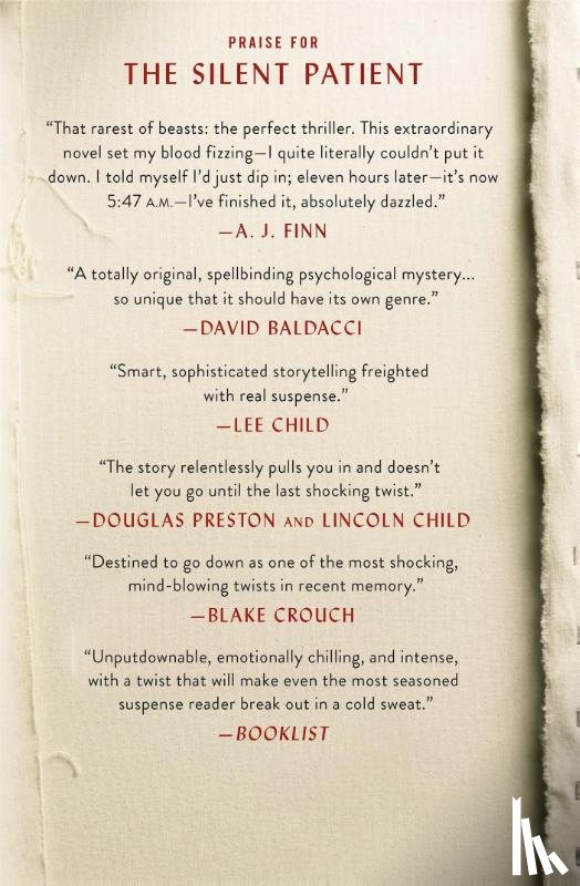 Michaelides, Alex - The Silent Patient