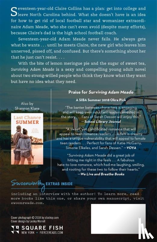 Klare, Shannon - Surviving Adam Meade