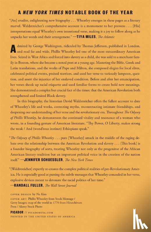 Waldstreicher, David - The Odyssey of Phillis Wheatley
