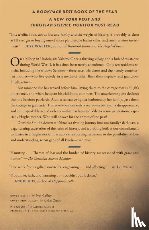 Smith, Dominic - Return to Valetto