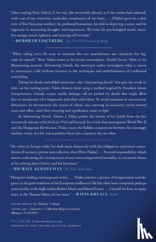 Nadas, Peter - Shimmering Details, Volume I