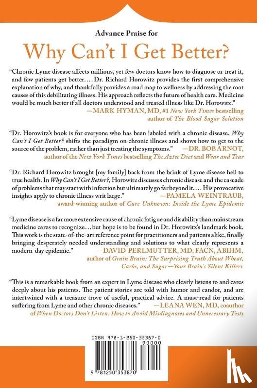 Horowitz, Richard - Why Can't I Get Better? Solving the Mystery of Lyme and Chronic D