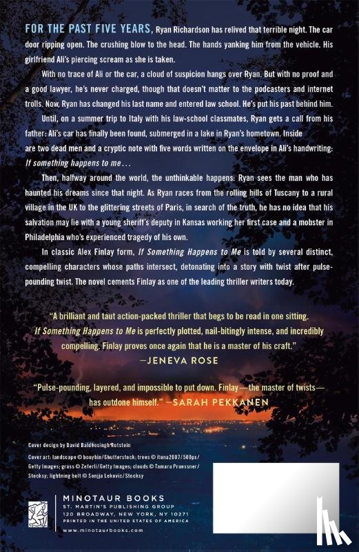 Finlay, Alex - If Something Happens to Me