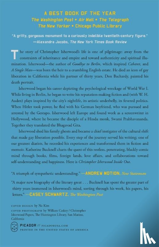 Bucknell, Katherine - Christopher Isherwood Inside Out