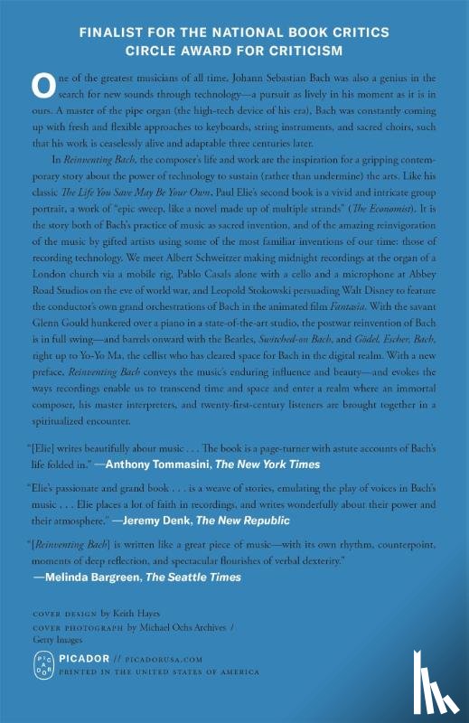 Elie, Paul - Reinventing Bach