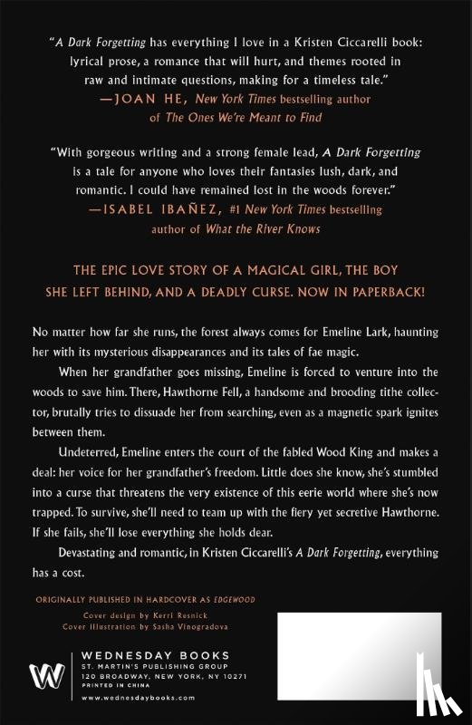 Ciccarelli, Kristen - Ciccarelli, K: Dark Forgetting