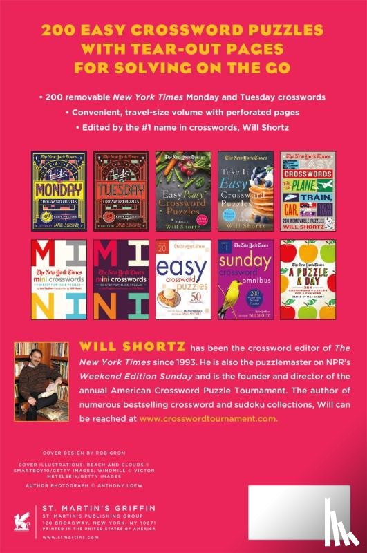 Shortz, Will - The New York Times Easy Crossword Puzzles to Go the Distance