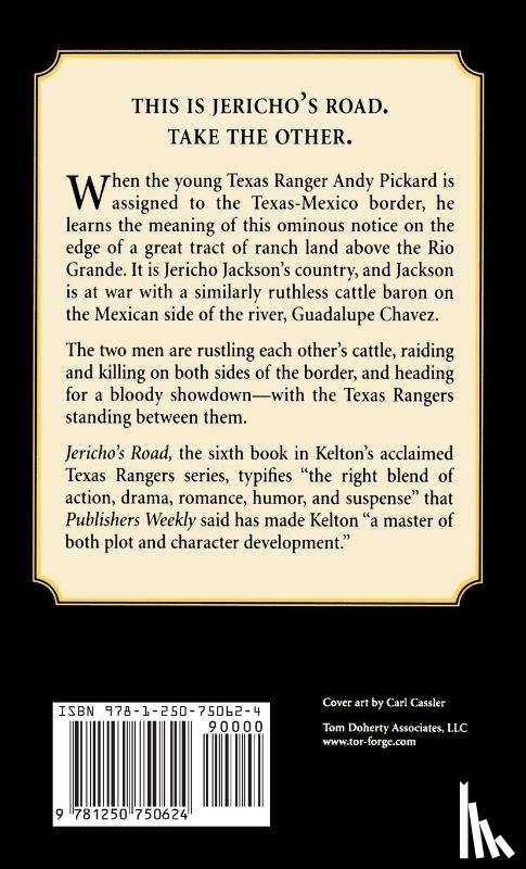 Kelton, Elmer - Jericho's Road