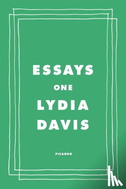 Davis, Lydia - Essays One